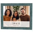 thumbnail image 1 of 14x11 Frame Blue Rustic Barnwood Solid Wood Picture Frame Width 1.25 Inches | Interior Depth 0.5, 1 of 8