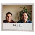 thumbnail image 1 of 14x11 Frame White Real Wood Picture Frame Width 0.75 inches | Interior Frame Depth 0.5 inches |, 1 of 8