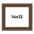 thumbnail image 1 of 14x12 Copper and Brown Real Wood Picture Frame Width 2 inches | Interior Frame Depth 0.5 inches |, 1 of 8
