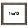 thumbnail image 1 of 14x12 Frame Black Bamboo Solid Wood Picture Frame Width 1.5 Inches | Interior Frame Depth 0.5, 1 of 8