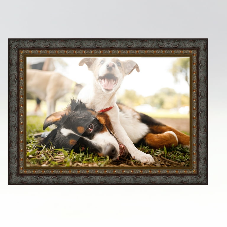 14x12 Silver Shadowbox Frame - Interior Size 14x12 by 1 inch Deep - This Silver Frame Is Made to Display Items Up to 1 inch Deep
