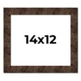 thumbnail image 1 of 14x12 Frame Brown Burl Real Wood Picture Frame Width 1.625 Inches | Interior Frame Depth 0.5 Inches, 1 of 8