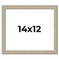 thumbnail image 1 of 14x12 Frame Grey Solid Wood Picture Frame Width 1 Inches | Interior Frame Depth 0.5 Inches |, 1 of 8