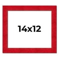 thumbnail image 1 of 14x12 Frame Red Burl Solid Wood Picture Frame Width 1.75 Inches | Interior Frame Depth 0.5 Inches |, 1 of 8
