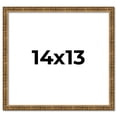 thumbnail image 1 of 14x13 Frame Gold Picture Frame - Complete Modern Photo Frame Includes UV Acrylic Shatter Guard, 1 of 8