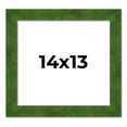 thumbnail image 1 of 14x13 Frame Green Burl Solid Wood Picture Frame | 1.75 Inches Moulding Width | Interior Frame Depth, 1 of 8