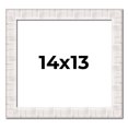 thumbnail image 1 of 14x13 Frame White Sonoma Rustic Wood Picture Frame | 1.5 Inch Moulding Width | Complete with UV, 1 of 7