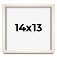 thumbnail image 1 of 14x13 Frame White Wheat Solid Wood Picture Frame | Moulding Width 0.75 Inches | Interior Depth 0.5, 1 of 8