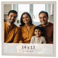 thumbnail image 1 of 14x13 Frame White Wheat Solid Wood Picture Frame | Moulding Width 0.75 Inches | Interior Depth 0.5, 1 of 8