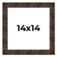 thumbnail image 1 of 14x14 Frame Brown Burl Real Wood Picture Frame Width 1.625 Inches | Interior Frame Depth 0.5 Inches, 1 of 8