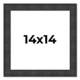 thumbnail image 1 of 14x14 Frame Brown Rustic Solid Wood Picture Frame 1.5 Inches Wide | Interior Frame Depth 0.5 Inches, 1 of 8