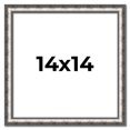thumbnail image 1 of 14x14 Frame Silver Real Wood Picture Frame Width 1.125 Inches | Interior Frame Depth 0.5 Inches |, 1 of 8