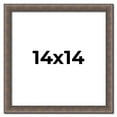 thumbnail image 1 of 14x14 Frame Silver Real Wood Picture Frame Width 1.25 Inches | Interior Frame Depth 0.5 Inches |, 1 of 8