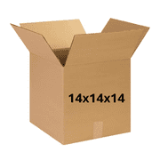 14x14x14 200 lb strength | SINGLE CARDBOARD BOX
