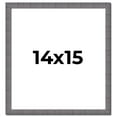 thumbnail image 1 of 14x15 Frame Blue Kingsley Pewter Solid Wood Picture Frame Width 0.75 Inches |Interior Depth 0.5, 1 of 8