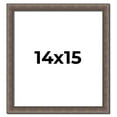 thumbnail image 1 of 14x15 Frame Silver Real Wood Picture Frame Width 1.25 Inches | Interior Frame Depth 0.5 Inches |, 1 of 8