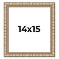 thumbnail image 1 of 14x15 Frame Silver Real Wood Picture Frame Width 1.5 inches | Interior Frame Depth 0.5 inches |, 1 of 8
