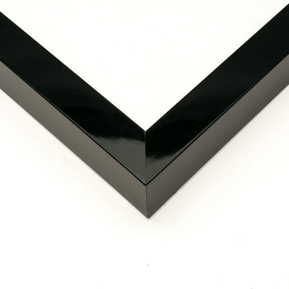 14x16 Decor Black Picture Frame - UV Acrylic, Foam Board Backing, Hanging Hardware