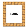 thumbnail image 1 of 14x16 Frame Beige Real Wood Picture Frame Width 3 inches | Interior Frame Depth 0.5 inches |, 1 of 8