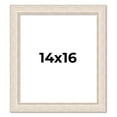 thumbnail image 1 of 14x16 Frame White Real Wood Picture Frame Width 1.75 inches | Interior Frame Depth 0.5 inches |, 1 of 8