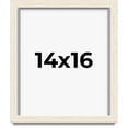 thumbnail image 1 of 14x16 Shadow Box Frame White | 1.125 Inches Deep Real Wood Rustic Shadowbox Display Frame | UV, 1 of 5