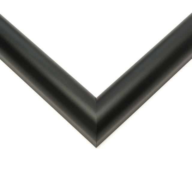 14x17 Frame Black Real Wood Picture Frame Width 1.25 inches | Interior Frame Depth 0.5 inches |