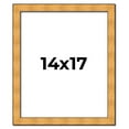 thumbnail image 1 of 14x17 Frame Gold Rustic Solid Wood Picture Frame | 1.25 Inch Wide Moulding | Rustique Gold, 1 of 8