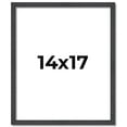 thumbnail image 1 of 14x17 Rustic Brown Real Wood Picture Frame Width 0.75 inches | Interior Frame Depth 0.5 inches |, 1 of 8