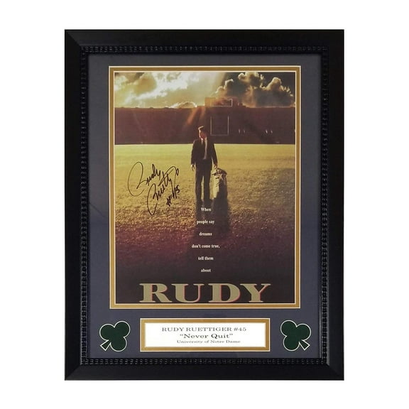 14x18 Auto Frame - R. Ruettiger
