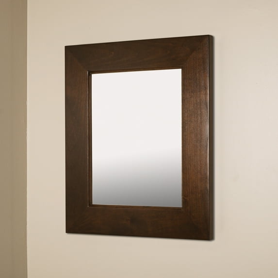 14x18 Caramel Mirrored Medicine Cabinet by Fox Hollow Furnishings