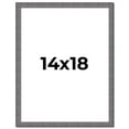 thumbnail image 1 of 14x18 Frame Blue Kingsley Pewter Solid Wood Picture Frame Width 0.75 Inches |Interior Depth 0.5, 1 of 8