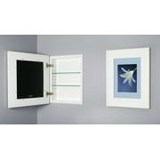 14x18 White Picture Frame Medicine Cabinet by Fox Hollow Furnishings
