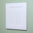 thumbnail image 1 of 14x18 White Shaker Beadboard Recessed Medicine Cabinet with no mirror by Fox Hollow Furnishings, 1 of 2