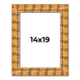thumbnail image 1 of 14x19 Frame Beige Real Wood Picture Frame Width 3 inches | Interior Frame Depth 0.5 inches |, 1 of 8