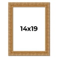 thumbnail image 1 of 14x19 Frame Gold Ornate Solid Wood Picture Frame | 2 Inch Moulding Width | Firman Traditional Photo, 1 of 8
