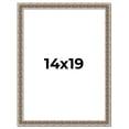 thumbnail image 1 of 14x19 Frame Silver Versailles Ornate Solid Wood Picture Frame | 1 Inch Moulding Width | Interior, 1 of 8