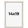thumbnail image 1 of 14x19 Frame White Wheat Solid Wood Picture Frame | Moulding Width 0.75 Inches | Interior Depth 0.5, 1 of 8