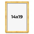 thumbnail image 1 of 14x19 Shadow Box Frame Gold | 1.625 Inches Deep Real Wood Traditional Shadowbox Display Frame | UV, 1 of 5