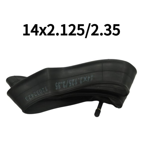 14x2.125/2.35 Rubber straight port valve Inner Tube With For Bicycle Bike Tires Electric Bike Parts Accessory