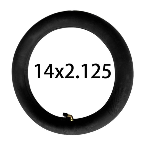 14x2.125 Rubber Tire With Bent Valve Stem Inner Tube Tyre For Electric Bike