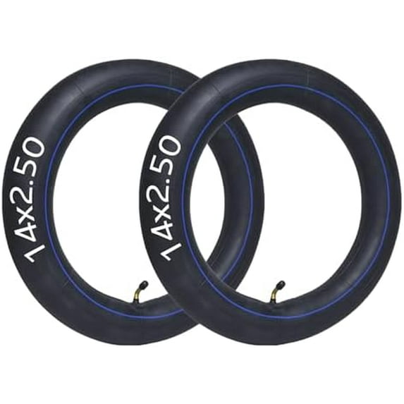 14x2.50 Heavy Duty Replacement Inner Tubes, 14 Inch Replacement Tire ...