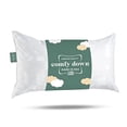 thumbnail image 1 of ComfyDown 14x20 Throw Pillow Insert, Down & Feather Fill, 100% Cotton Cover, Made in USA – Premium Soft Lumbar Decorative Pillow Form Sham Stuffer for Bed, Sofa & Couch, 1 of 8