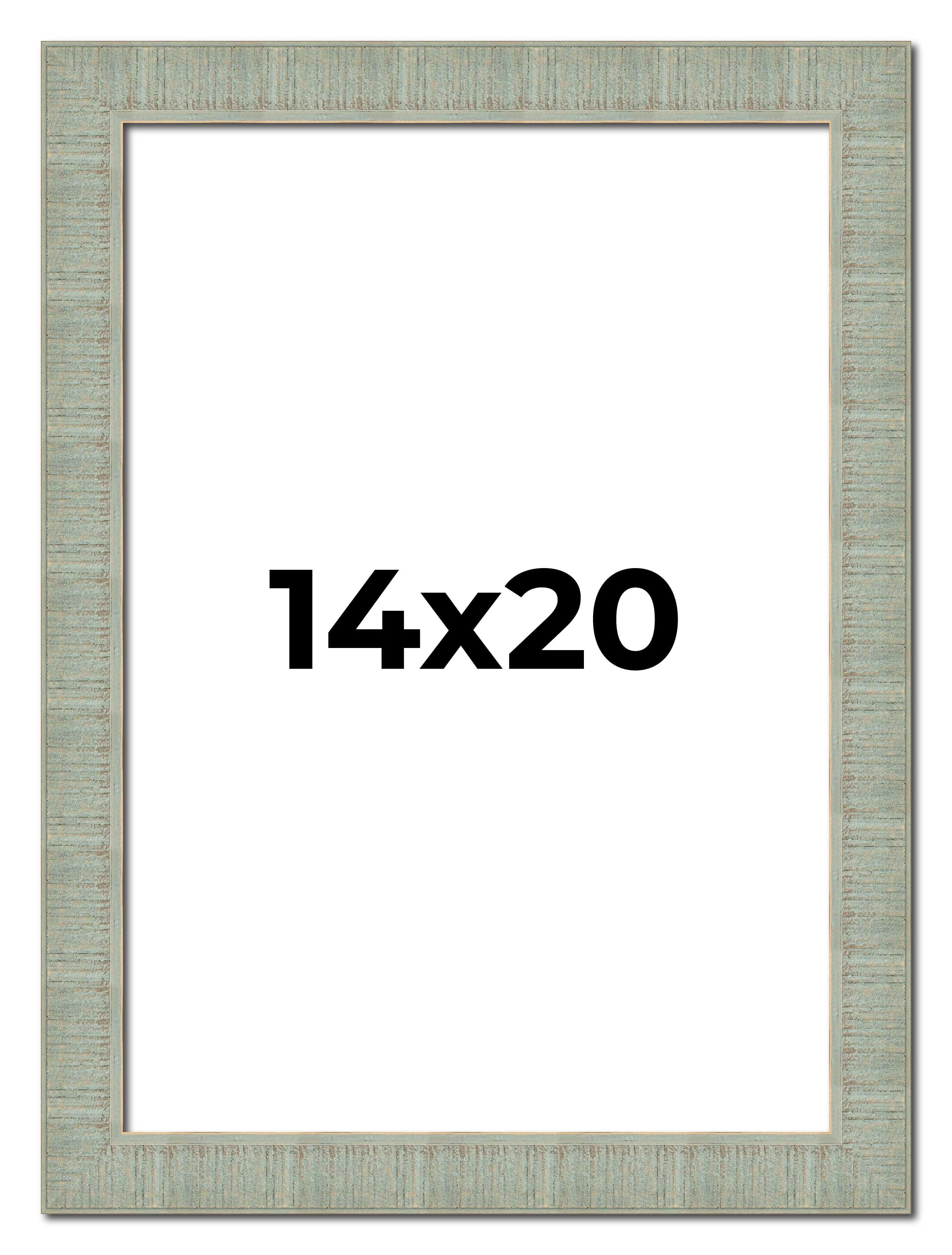 14x20 Frame Green Desert Pear Solid Wood Picture Frame | 1.625 Inch ...