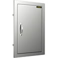 thumbnail image 1 of 14x20 Inch Vertical Stainless Steel BBQ Access Door - Ideal for Outdoor Kitchen, BBQ Island, and Grill Station, 1 of 11