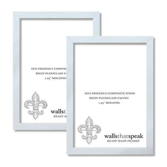 14x20 White Picture Frame for Puzzles Posters Photos or Artwork (2-Pack)