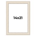 thumbnail image 1 of 14x21 Frame White Real Wood Picture Frame Width 1.75 inches | Interior Frame Depth 0.5 inches |, 1 of 8