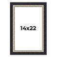 thumbnail image 1 of 14x22 Frame Black Real Wood Picture Frame Width 2.25 Inches | Interior Frame Depth 0.5 Inches |, 1 of 8