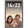 thumbnail image 1 of 14x22 Frame Silver Picture Frame - Complete Modern Photo Frame Includes UV Acrylic Shatter Guard, 1 of 8
