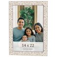 thumbnail image 1 of 14x22 Frame White Real Wood Picture Frame Width 1.5 inches | Interior Frame Depth 0.5 inches |, 1 of 8