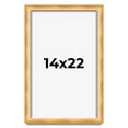thumbnail image 1 of 14x22 Shadow Box Bronze Cross-Brushed Display Frame | 1.625 Inches Deep Solid Wood | UV Resistant, 1 of 8